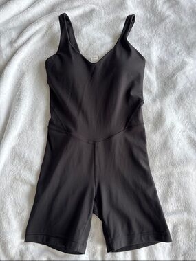 lululemon athletica Black One-Piece Athletic Romper